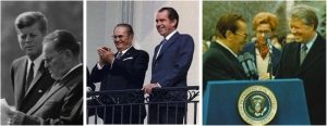 Tito with Presidents Kennedy, Nixon and Carter