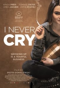 I Never Cry English Poster